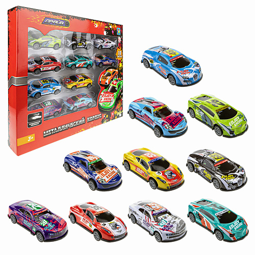 

1TOY Набор машинок Драйв 1.0, Набор машинок Драйв