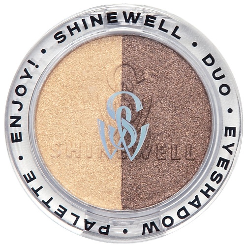 

SHINEWELL Тени для глаз Enjoy duo, Тени для глаз Enjoy duo