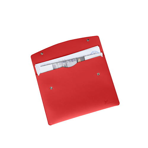 

FLEXPOCKET Папка - конверт формата А4 на двух кнопках из экокожи, Папка - конверт формата А4 на двух кнопках из экокожи