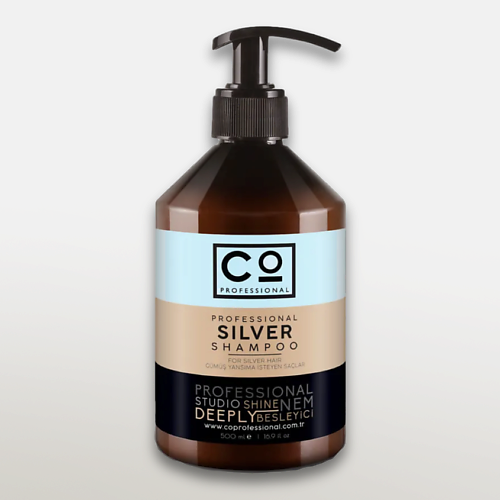 

CO PROFESSIONAL Шампунь оттеночный для волос блонд Silver Shampoo 500.0, Шампунь оттеночный для волос блонд Silver Shampoo
