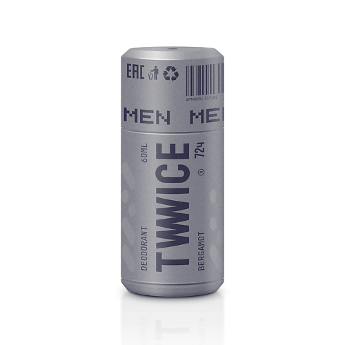 

E-RASY TWWICE deo men дезодорант антиперспирант Бергамот 60.0, TWWICE deo men дезодорант антиперспирант Бергамот