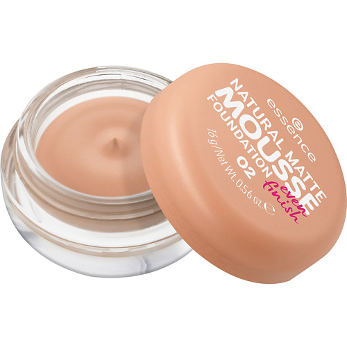 

ESSENCE Тональная основа мусс Natural Matte Mousse Foundation, Тональная основа мусс Natural Matte Mousse Foundation