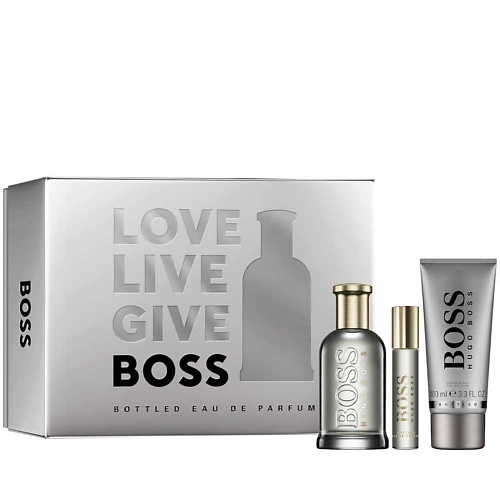 Подарки для него BOSS Набор Bottled Eau de Parfum: Парфюмерная вода + Гель для душа 1.0