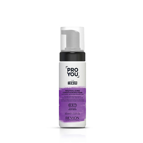 

REVLON PROFESSIONAL Нейтрализующая пена для светлых, обесцвеченных волос Pro You Toner Neutralizing Foam, Нейтрализующая пена для светлых, обесцвеченных волос Pro You Toner Neutralizing Foam