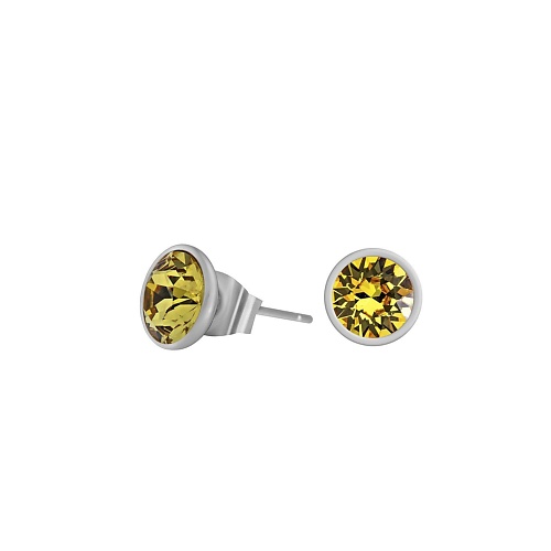 

FIORE LUNA Пусеты Light Topaz, Пусеты Light Topaz