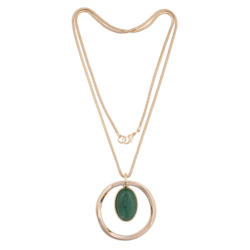 

FIORE LUNA Колье GREEN AVENTURINE, Колье GREEN AVENTURINE