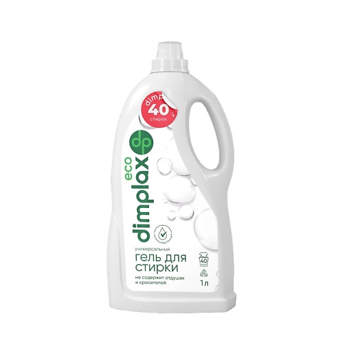 

DIMPLAX Гель для стирки белья CLEANER EXPERT ЭКО 1000.0, Гель для стирки белья CLEANER EXPERT ЭКО
