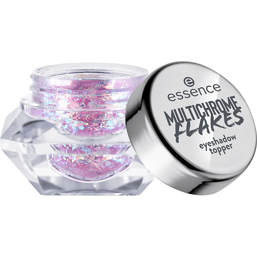 

ESSENCE Тени-топер Multichrome Flakes Eyeshadow Topper, Тени-топер Multichrome Flakes Eyeshadow Topper