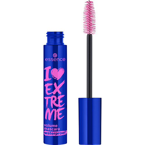 Тушь для ресниц ESSENCE Водостойкая тушь для ресниц с эффектом объема I Love Extreme