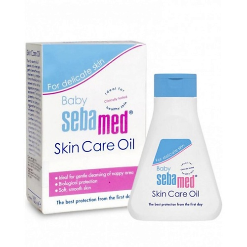 Уход за кожей для детей SEBAMED Детское очищающее масло Skin Care Oil для чувствительной кожи 150.0