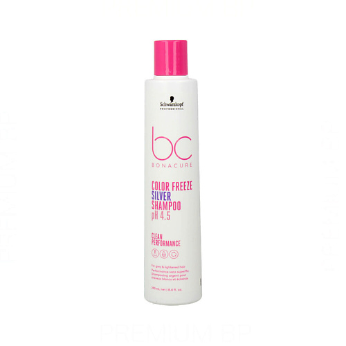 

BONACURE Шампунь для седых и окрашенных волос Color Freeze Silver 250.0, Шампунь для седых и окрашенных волос Color Freeze Silver