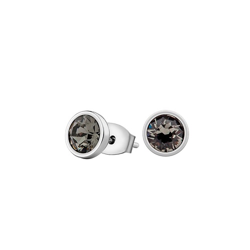 

FIORE LUNA Пусеты Black Diamond, Пусеты Black Diamond