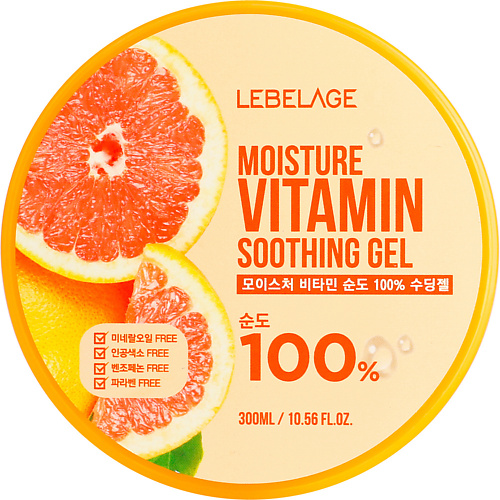 

LEBELAGE Moisture Vitamin Soothing Gel Гель для кожи с витаминами 300.0, Moisture Vitamin Soothing Gel Гель для кожи с витаминами