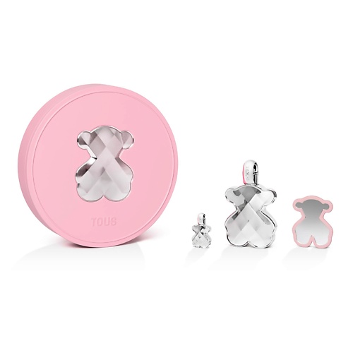 

TOUS Набор Tous Loveme The Silver: Парфюмерная вода + Косметичка + Декоративное зеркальце Tous 1.0, Набор Tous Loveme The Silver: Парфюмерная вода + Косметичка + Декоративное зеркальце Tous