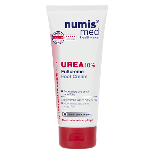 

NUMIS MED Крем для ног, с 10 % мочевиной для очень сухой кожи 100.0, Крем для ног, с 10 % мочевиной для очень сухой кожи