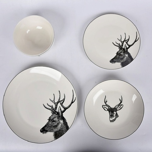 

ARYA HOME COLLECTION Набор Столовой Посуды Deer, Набор Столовой Посуды Deer