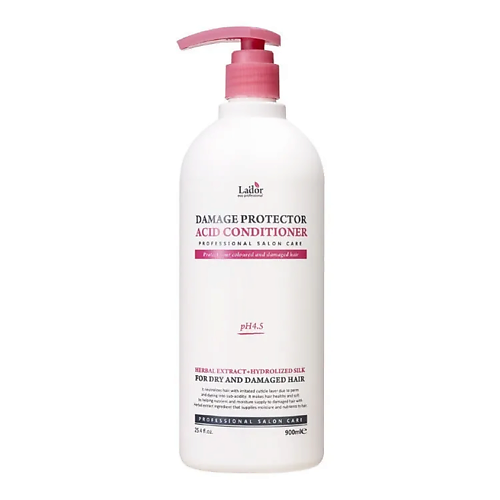 

LADOR Кондиционер для поврежденных волос Damage Protector Acid Conditioner 900.0, Кондиционер для поврежденных волос Damage Protector Acid Conditioner