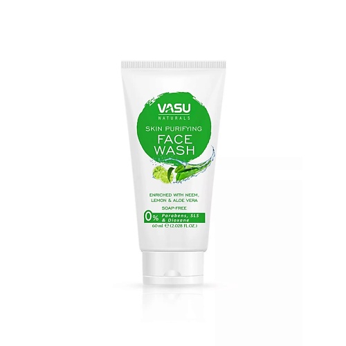 

VASU Средство для умывания лица очищающее (Skin purifying) 60.0, Средство для умывания лица очищающее (Skin purifying)