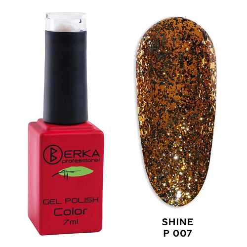 

BERKA Гель-лак для ногтей Shine P, Гель-лак для ногтей Shine P