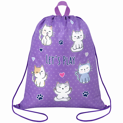 

BRAUBERG Сумка для обуви KIDS Котята, Сумка для обуви KIDS Котята