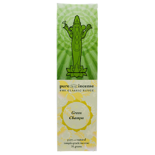 

PURE IN Эксклюзивные благовония. Green Champa/ Индийская Ель 10, Эксклюзивные благовония. Green Champa/ Индийская Ель