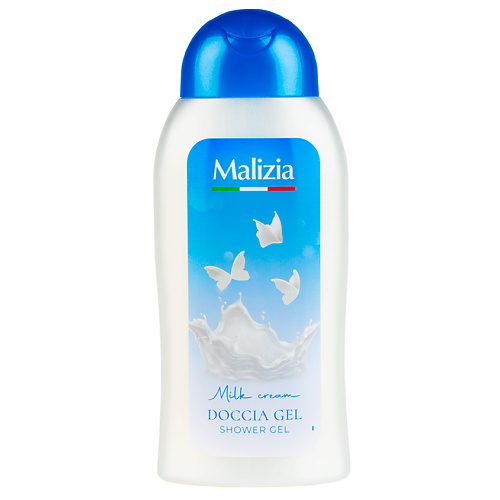 

MALIZIA Гель для душа "Молочный крем" 300.0, Гель для душа "Молочный крем"