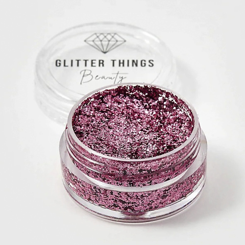 

GLITTER THINGS Глиттер Гель Блёстки для глаз, лица и тела "Розовая Вода", Глиттер Гель Блёстки для глаз, лица и тела "Розовая Вода"