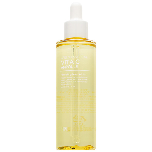 

TENZERO Сыворотка для лица освежающая ампульная с экстрактом зелёного мандарина Green Tangerine Vita C Ampoule 110, Сыворотка для лица освежающая ампульная с экстрактом зелёного мандарина Green Tangerine Vita C Ampoule