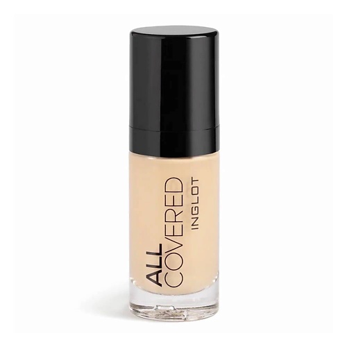

INGLOT Тональный крем All covered плотный натуральный финиш, Тональный крем All covered плотный натуральный финиш