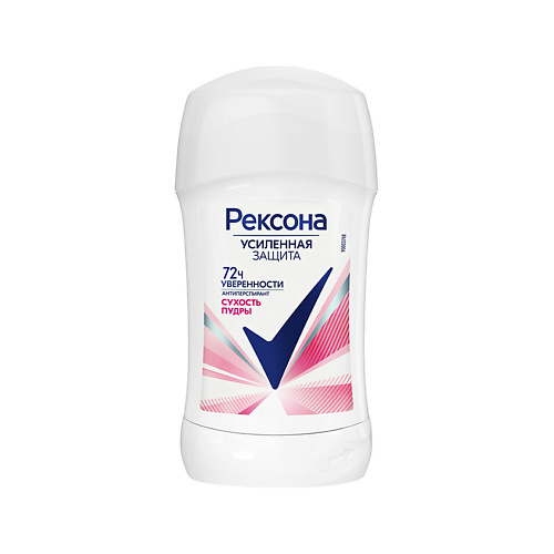 

REXONA Дезодорант-стик СУХОСТЬ ПУДРЫ, Дезодорант-стик СУХОСТЬ ПУДРЫ