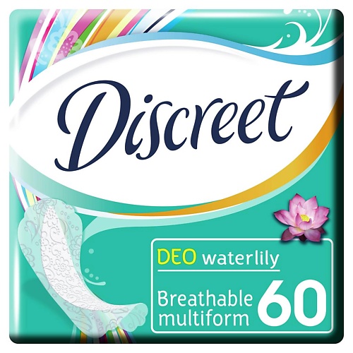 Прокладки  Лэтуаль DISCREET ОЛДЭЙЗ Део ВОДЯНАЯ ЛИЛИЯ Трио 60.0