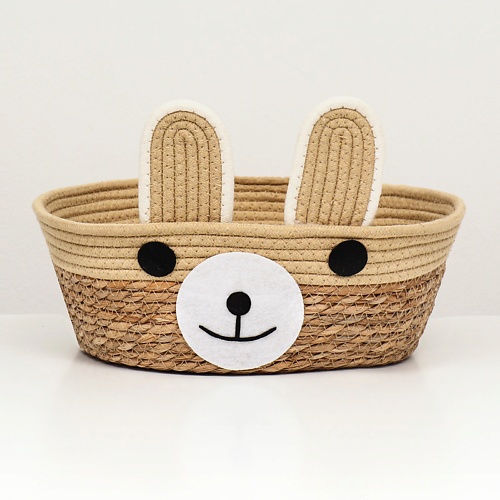 

ПИЖОН Экологичный лежак "Мишка" для животных хлопок и рогоз, Экологичный лежак "Мишка" для животных хлопок и рогоз