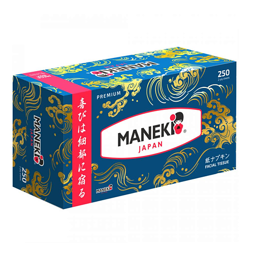

MANEKI Салфетки бумажные Ocean 250.0, Салфетки бумажные Ocean