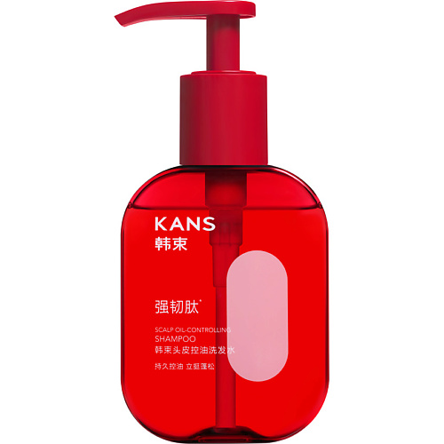 

KANS Шампунь для жирной кожи головы и волос с anti-age пептидами Scalp Oil-Controlling Shampoo, Шампунь для жирной кожи головы и волос с anti-age пептидами Scalp Oil-Controlling Shampoo