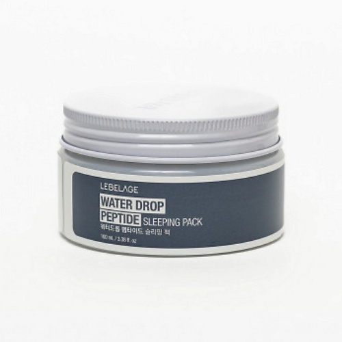 

LEBELAGE Ночная маска с пептидами WATER DROP PEPTIDE SLEEPING PACK 100.0, Ночная маска с пептидами WATER DROP PEPTIDE SLEEPING PACK