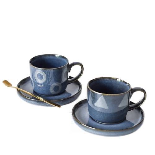 

ARYA HOME COLLECTION Кофейный набор Nordic с блюдцами, Кофейный набор Nordic с блюдцами