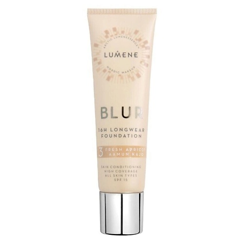 LUMENE Стойкий тональный крем с эффектом размытия Blur 16H SPF15