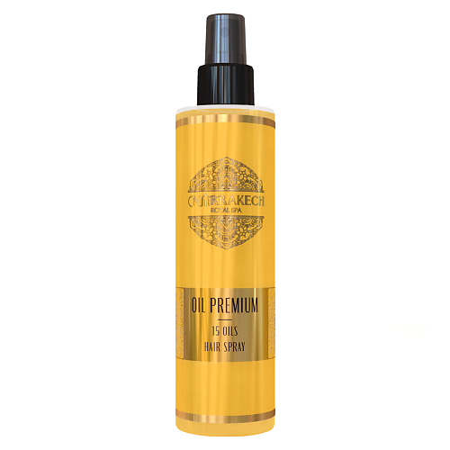 

MARRAKECH ROYAL SPA OIL PREMIUM 15 OILS Hair Spray Спрей для волос термозащитный 15 масел 250.0, OIL PREMIUM 15 OILS Hair Spray Спрей для волос термозащитный 15 масел