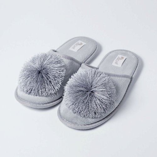 Домашняя обувь ARYA HOME COLLECTION Тапочки с Помпонами Riana