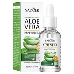 Сыворотка для лица увлажняющая с соком алоэ вера