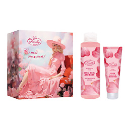 Подарочный набор WN-2401 Крем-пена для ванн Магический бутон Крем для рук и ногтей