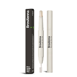 Воск-стик для укладки и ухода за бровями с щеточкой Brow Sculpt Stick Wax