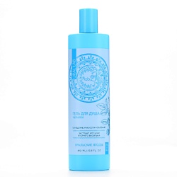 Гель для душа с экстрактом черники и василька