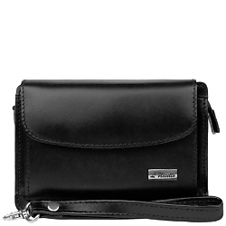 Барсетка из натуральной кожи