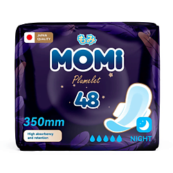 Прокладки гигиенические ночные "Night" 350 мм спайка