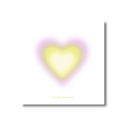 Бумага для заметок 'green aura heart'