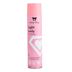 Лак для волос Light Lady Естественный Объем и Легкая Фиксация