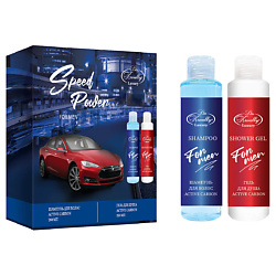 Подарочный набор MN-2403 Шампунь ACTIVE CARBON Гель для душа ACTIVE CARBON