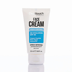 Увлажняющий крем-флюид для нормальной и комбинированной кожи лица Face cream aqua control