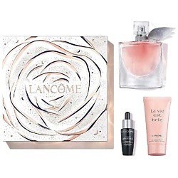 Набор La Vie Est Belle: Парфюмерная вода + Лосьон + Сыворотка Advanced Genifique